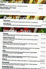 Piazza del Sol Trattoria & Pizzeria menu