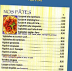 Le Rialto menu