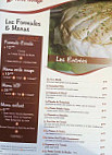 Les Amarres menu