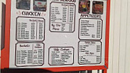 Chicken Coop menu