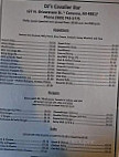 Cavalier menu