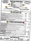 Pipers Grinders Galore menu