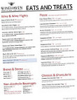 Winehaven Winery menu