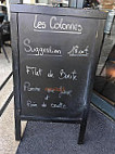 Les Colonnes menu