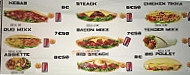 Doner King menu