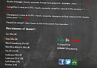 Fior Di Pizza menu