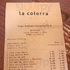 La Tasquita menu