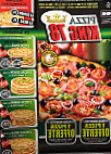 Pizza King menu