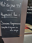 La tourangelle menu