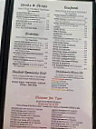 Sage Diner menu