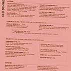 One Ten Craft Meatery menu