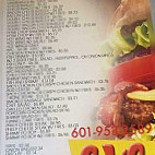 C J's Place menu