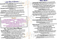 The Crown Inn menu