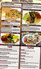 La Fiesta Brava Mexican menu