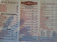 The Twisted Burger Company menu