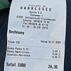 Ristorante am Harressee menu