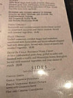 Restaurant Tyler menu