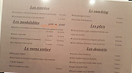 Le Grain de Folie menu