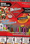 Délices Pizza menu