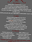 La Petite Rive menu