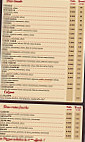 Pizza Sicilia menu