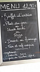 L'escale menu