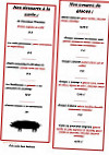 Chez Monsieur Cochon menu