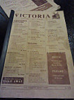 Cafe Victoria menu