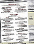 Jackson Creek Saloon menu