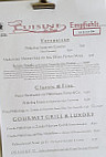 La Lucciola menu