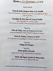 Galimar menu