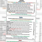 Bobby D's menu