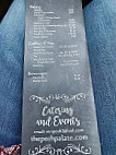 Sweet Peas Cafe menu