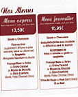 Pizzeria Sauveur menu