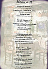 Auberge Du Clos Normand menu