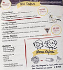 La Cigogne menu