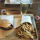 Graze Premium Burgers food