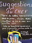 Auberge De La Plage menu