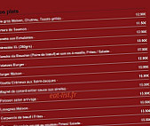 La Cafe de la Soie menu