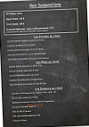 La Madeleine De Proust menu