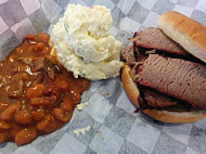 Stack House Bbq food