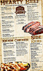 Reno's Roadhouse menu