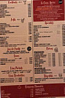 La Bulle menu