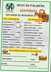 Le Palmyre menu