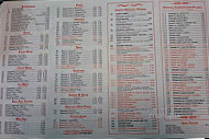 Happy China menu