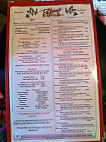 Tiffany's Food Spirits menu