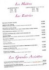 Grill De L'océan menu