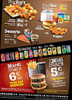 Star Burger menu