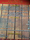 La Couzotte menu