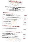 Restaurant Gordion menu